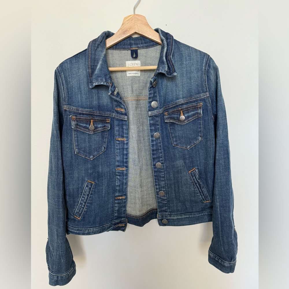 J. CREW Classic Denim Jacket